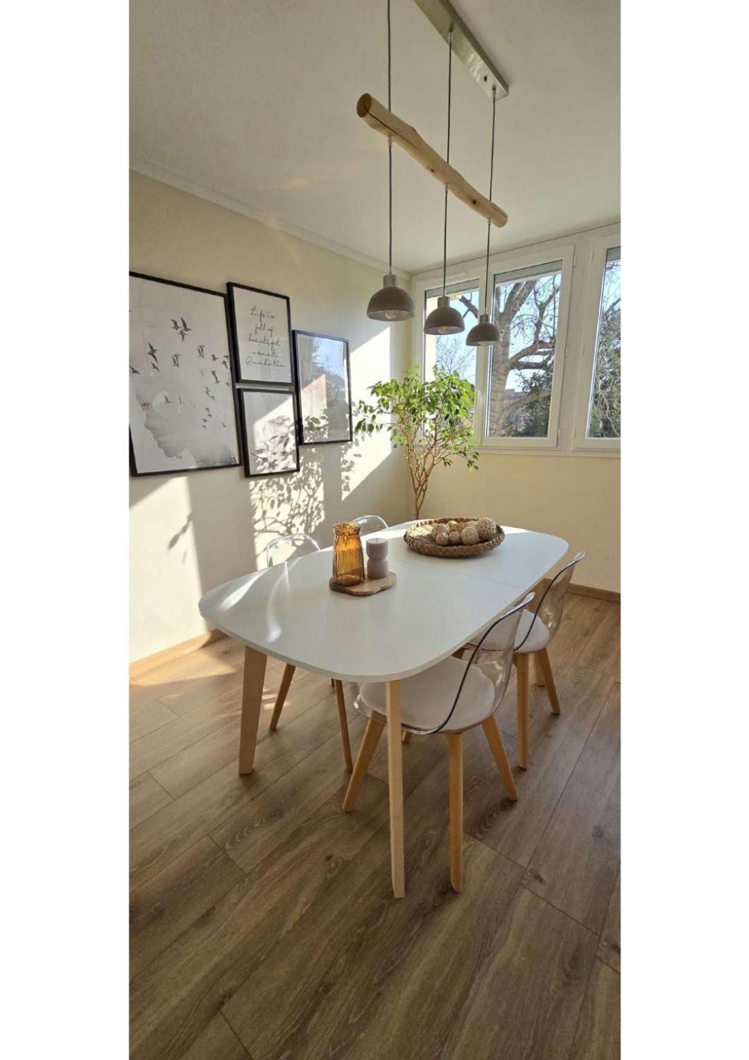 Superbe T3 Cosy, Parking Gratuit + Balcon Apartment Riom Bagian luar foto